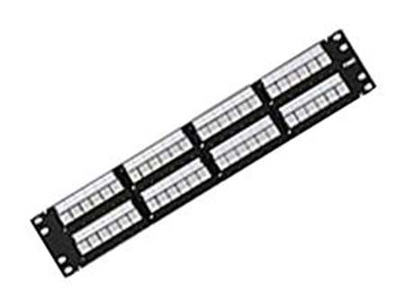 AMP Multimedia SL Series Patch Panel 24-port