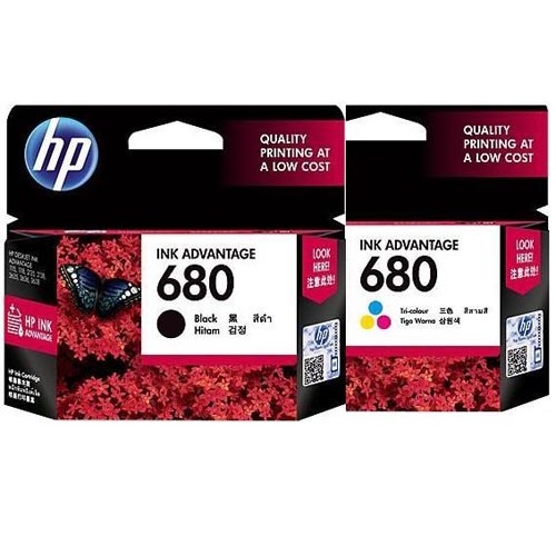 Mực in HP 680 Black Original Ink Advantage Cartridge F6V27AA