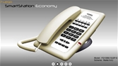Điện thoại bàn Cotell FUEGO SmartStation Economy FG1088(1S)SP-E Matte Ivory