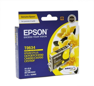 muc in epson t063490 yellow ink cartridge t063490