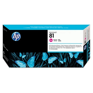 dau in hp 81 magenta dye printhead and printhead cleaner c4952a